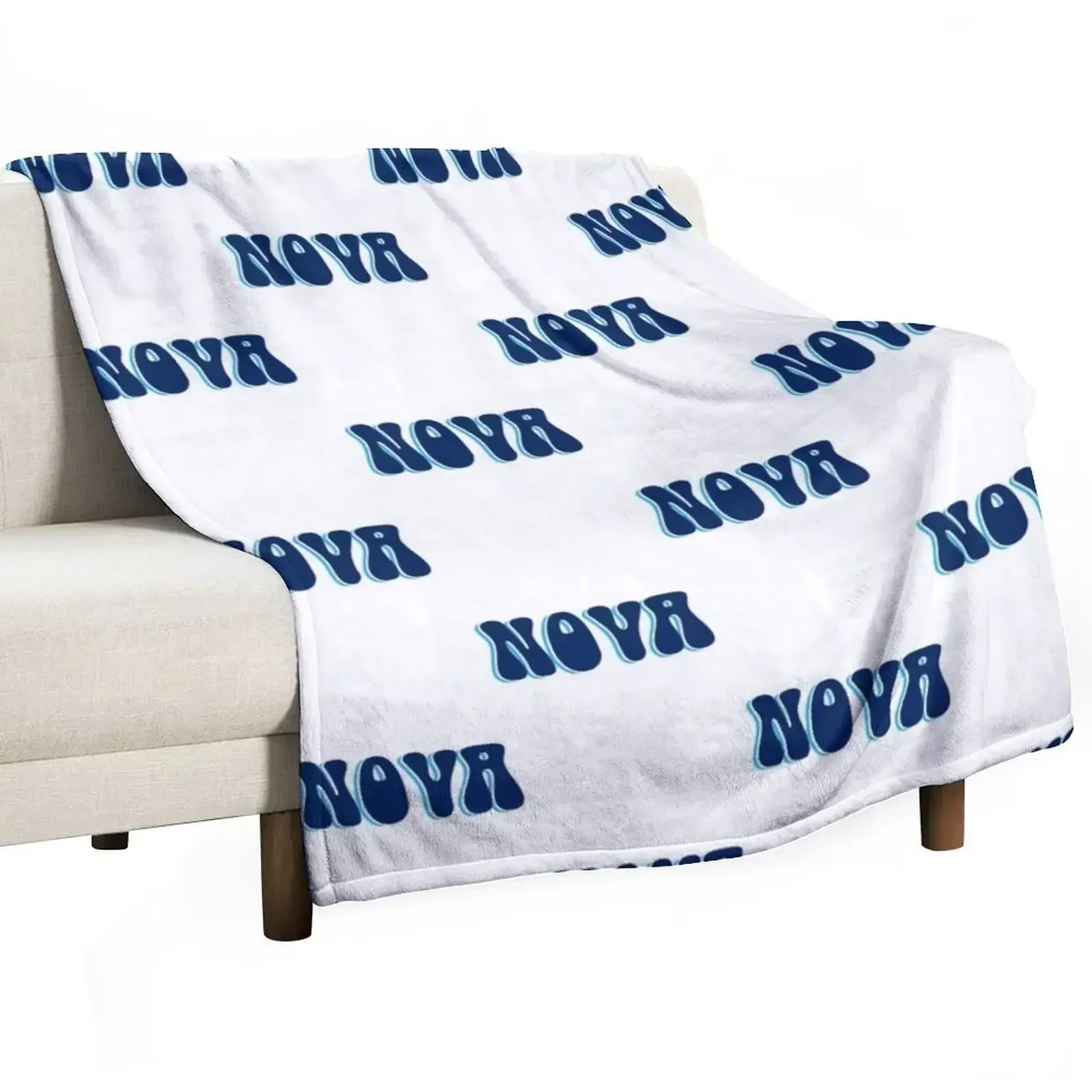 Nova Decor & Lighting Juletrelys - Nova Villanova University Throw Blanket Blankets