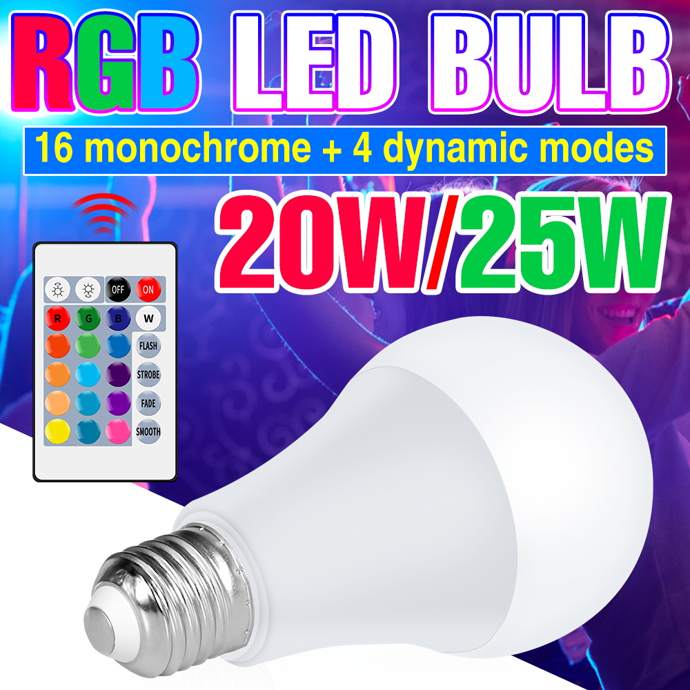 Decor Lighting Hours - RGB Neon Light E27 Rainbow Lamp