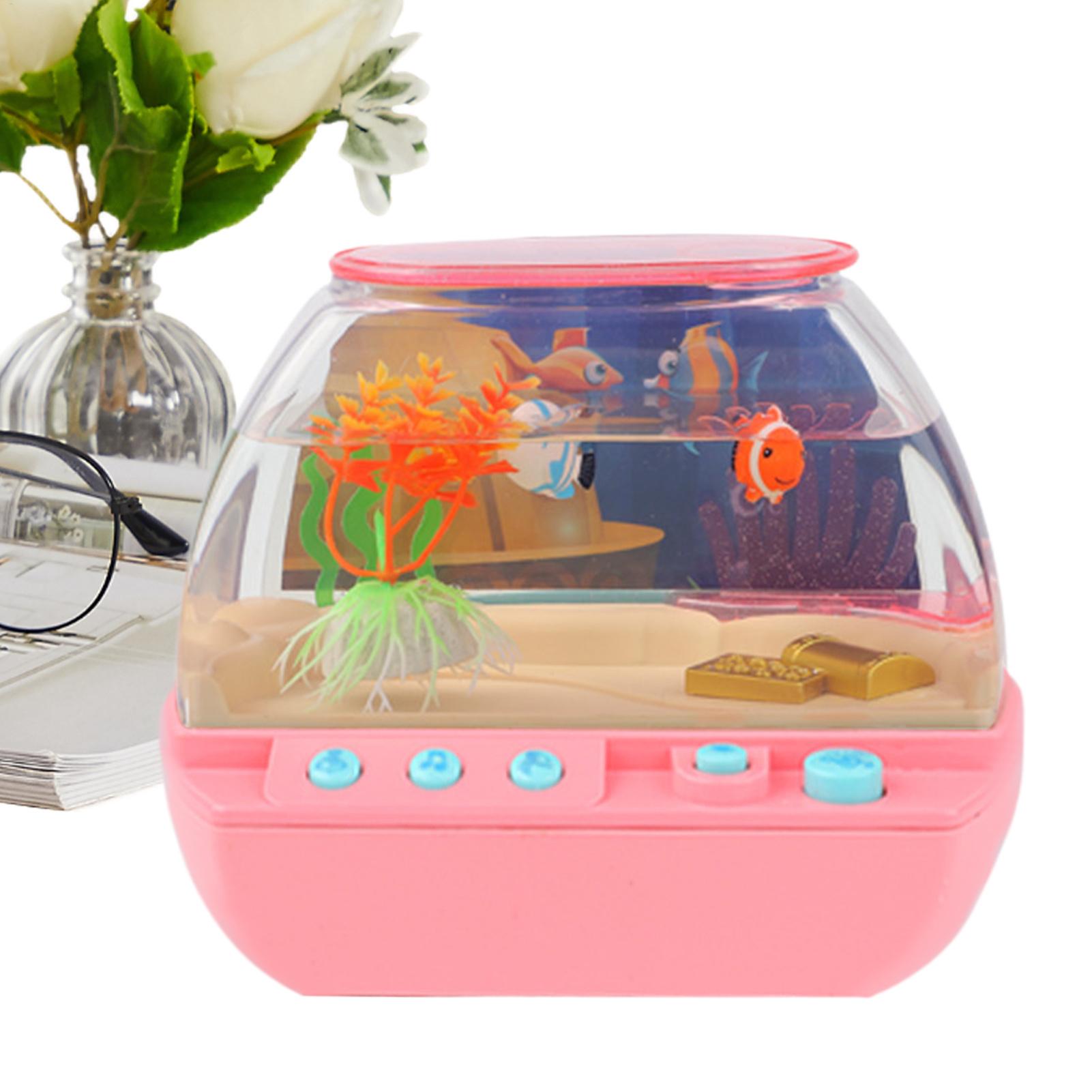 Lighting Decoration For Home - Toy Fish Tank Home Decoration With