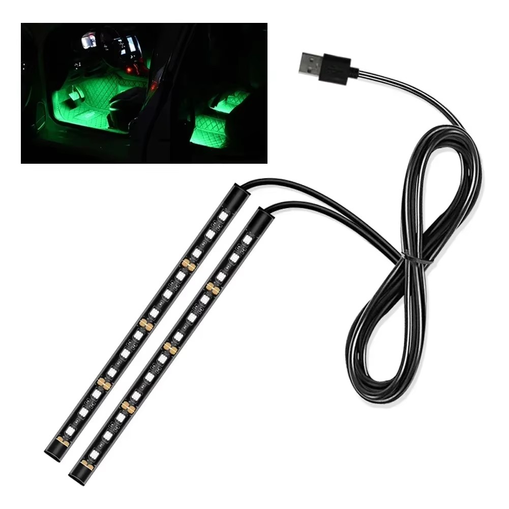 Decor Lighting Solution - Black Transparent Interior Lighting Strip Gradient