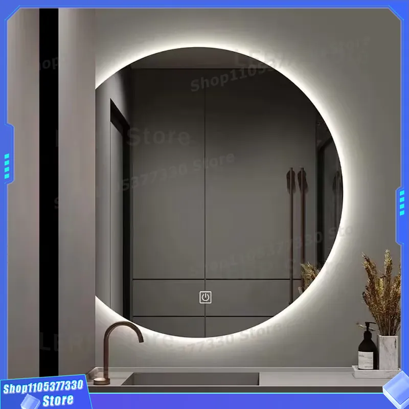 Modern LED Wall Mirror Semicir - огляд і ціна Decor Lighting Solution