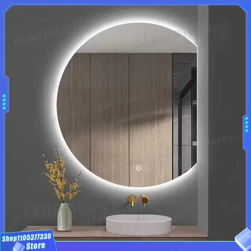 Modern LED Wall Mirror Semicir - огляд і ціна Decor Lighting Solution