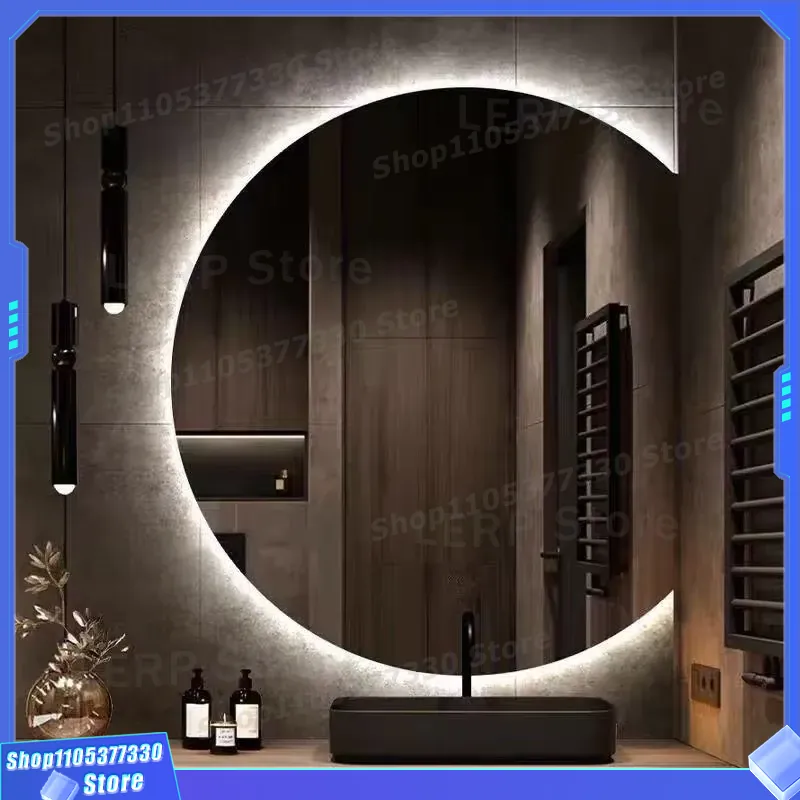 Modern LED Wall Mirror Semicir - огляд і ціна Decor Lighting Solution