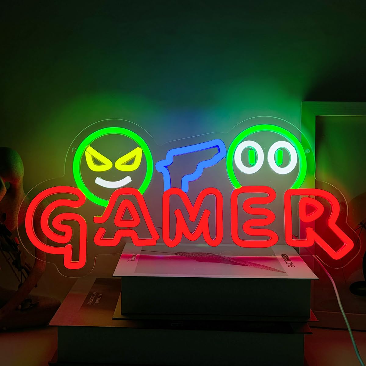 Gamer Neon Sign LED Wall Light - огляд і ціна Lighting Decor Wedding