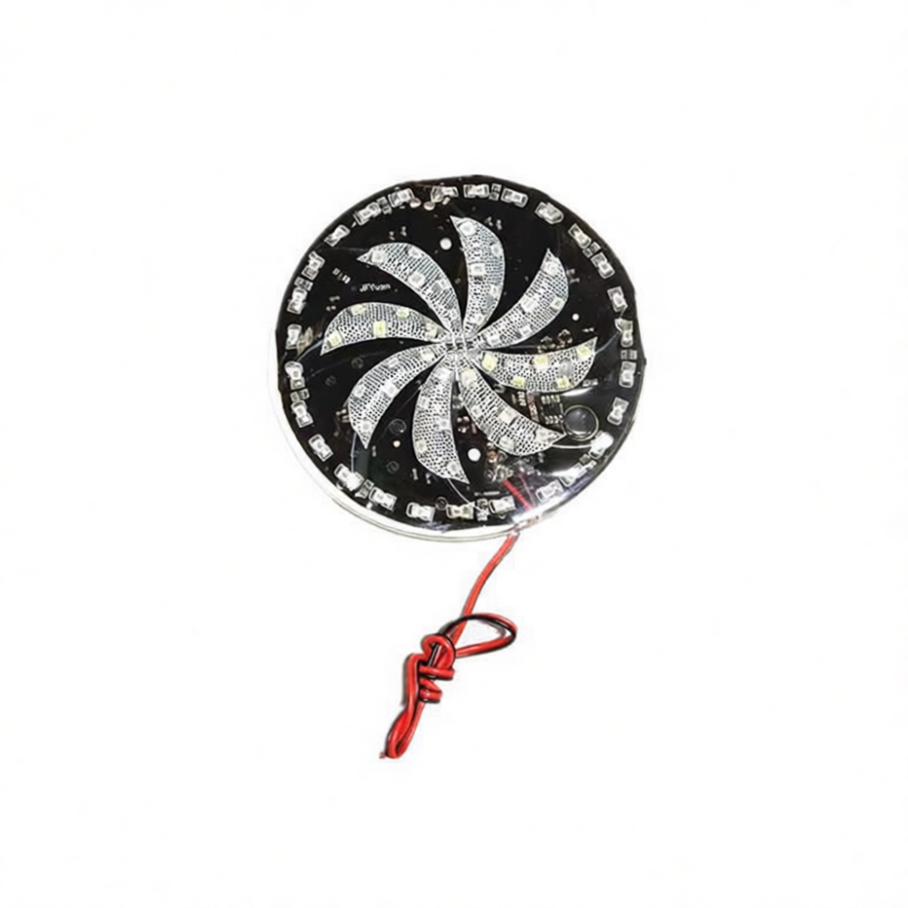 12V Colorful Windmill LED Car  - огляд і ціна Decor Kart Lighting