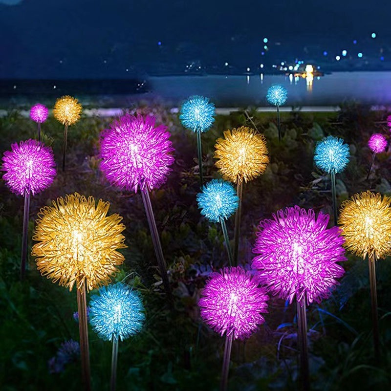 10 Combo Solar Dandelion Ball  - огляд і ціна Lighting Decor Wedding