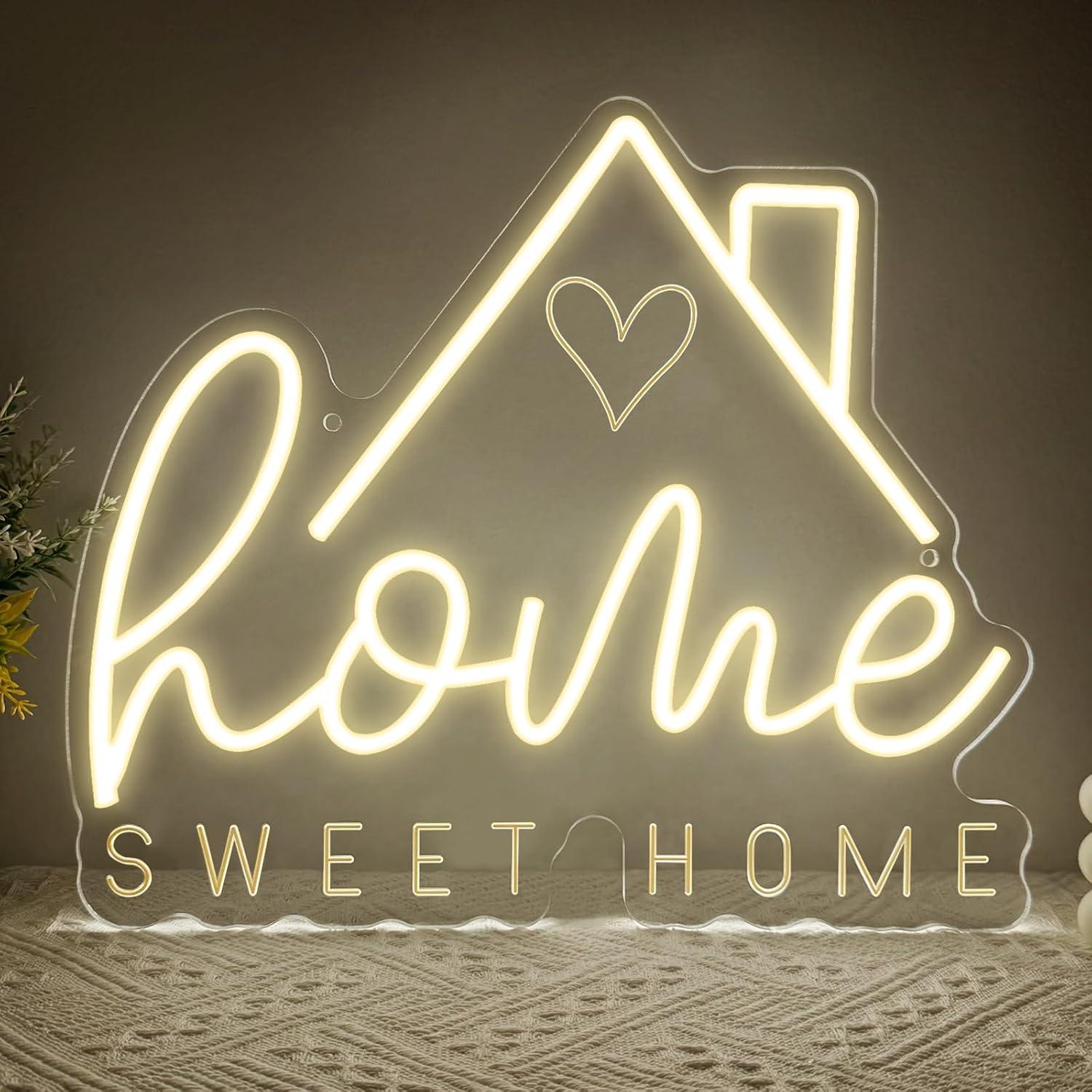 Sweet Home Neon Sign USB Dimma - огляд і ціна Lighting Decoration For Home