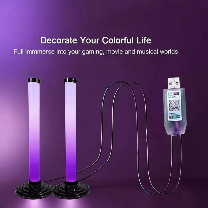 RGB LED Light Bar USB Powered, - огляд і ціна Lighting Decoration For Home