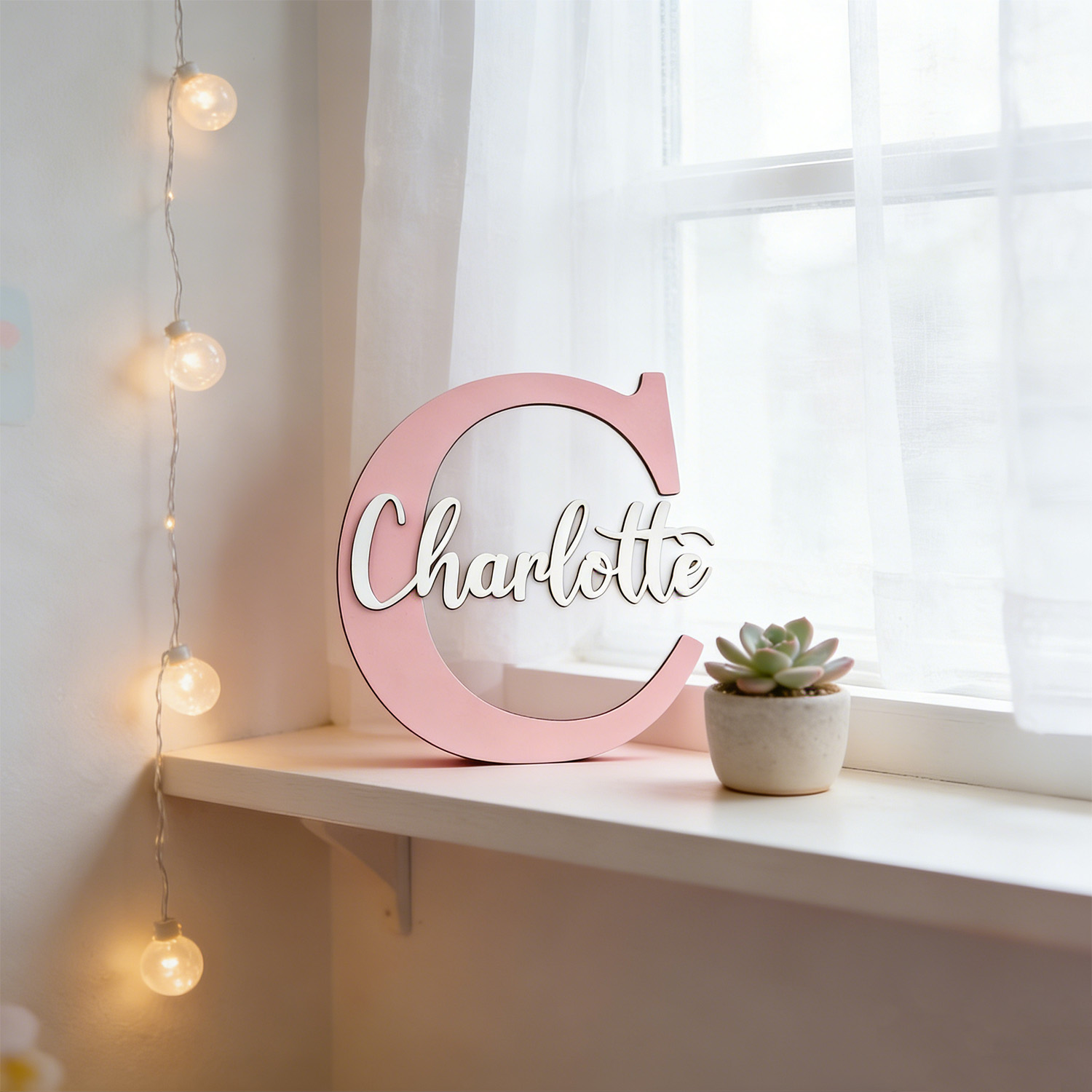 1pc Custom Two Layer Light Pur - огляд і ціна Lighting Decor Wedding