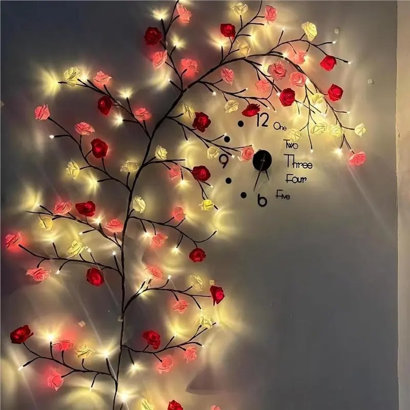 DIY Maple Leaf Rose Pendant US - огляд і ціна Lighting Decoration For Home