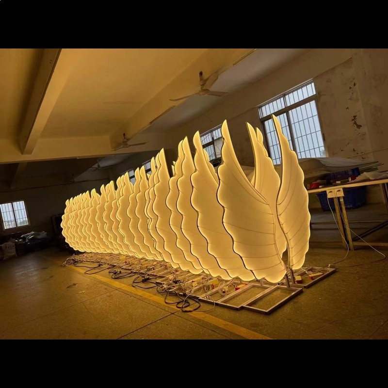 Glowing Angel Wings Light Prop - огляд і ціна Lighting Decor Wedding