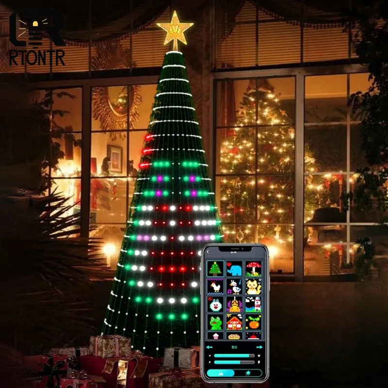 Christmas Star Tree Lights RGB - огляд і ціна Lighting Decoration For Home