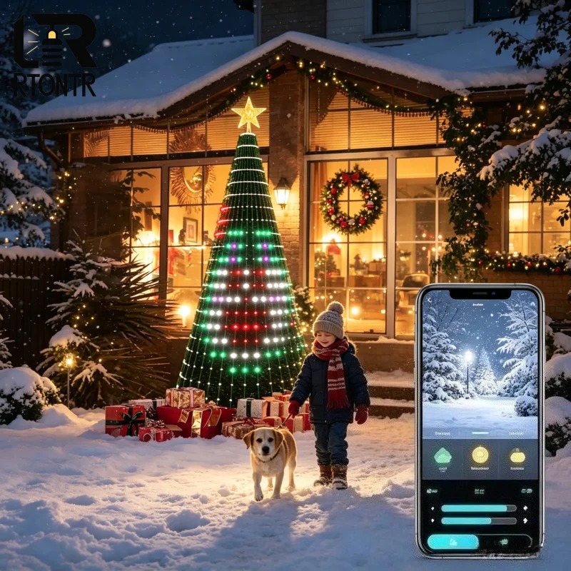 Christmas Star Tree Lights RGB - огляд і ціна Lighting Decoration For Home
