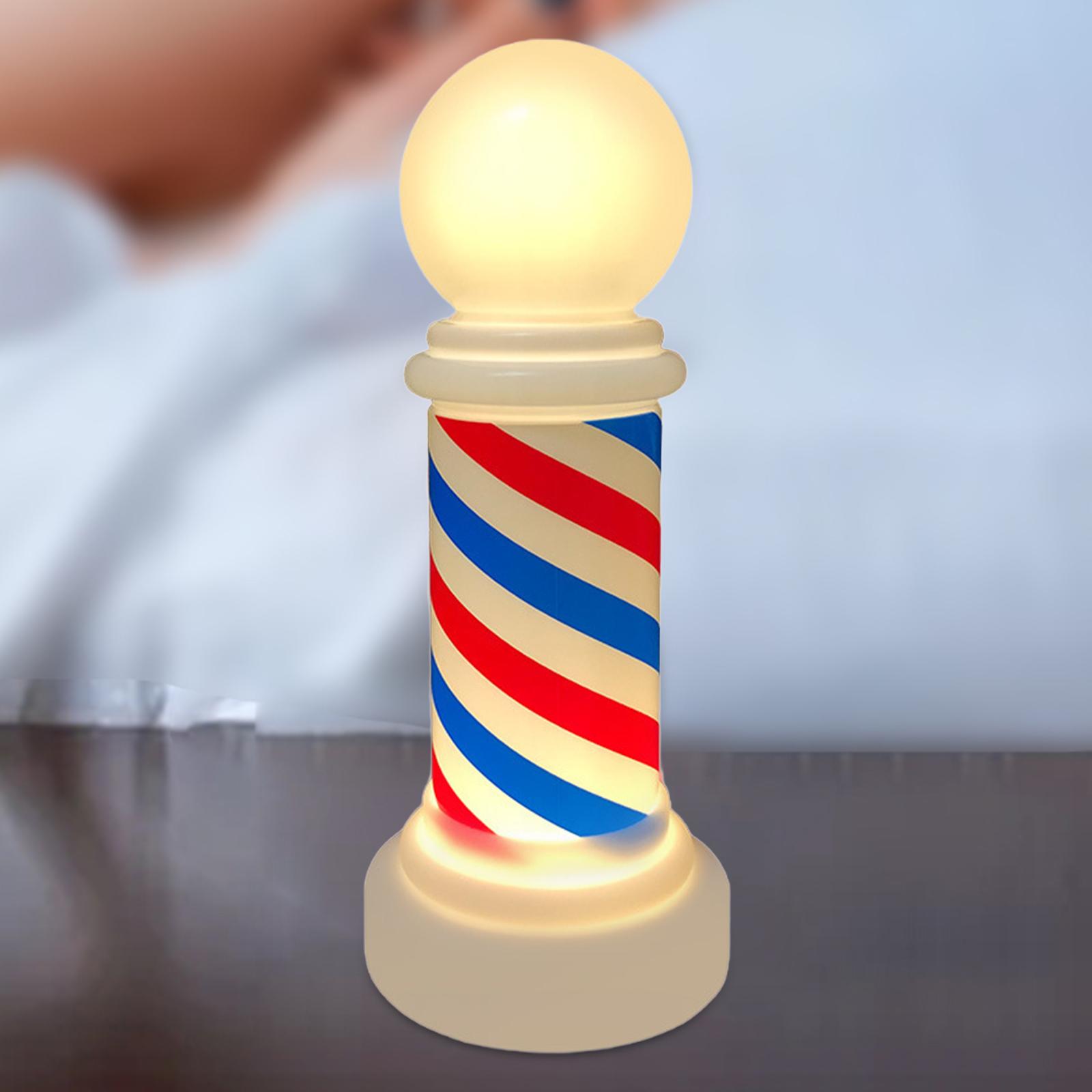 Barber Sign Rotating LED Lamp  - огляд і ціна Decor Lighting Solution