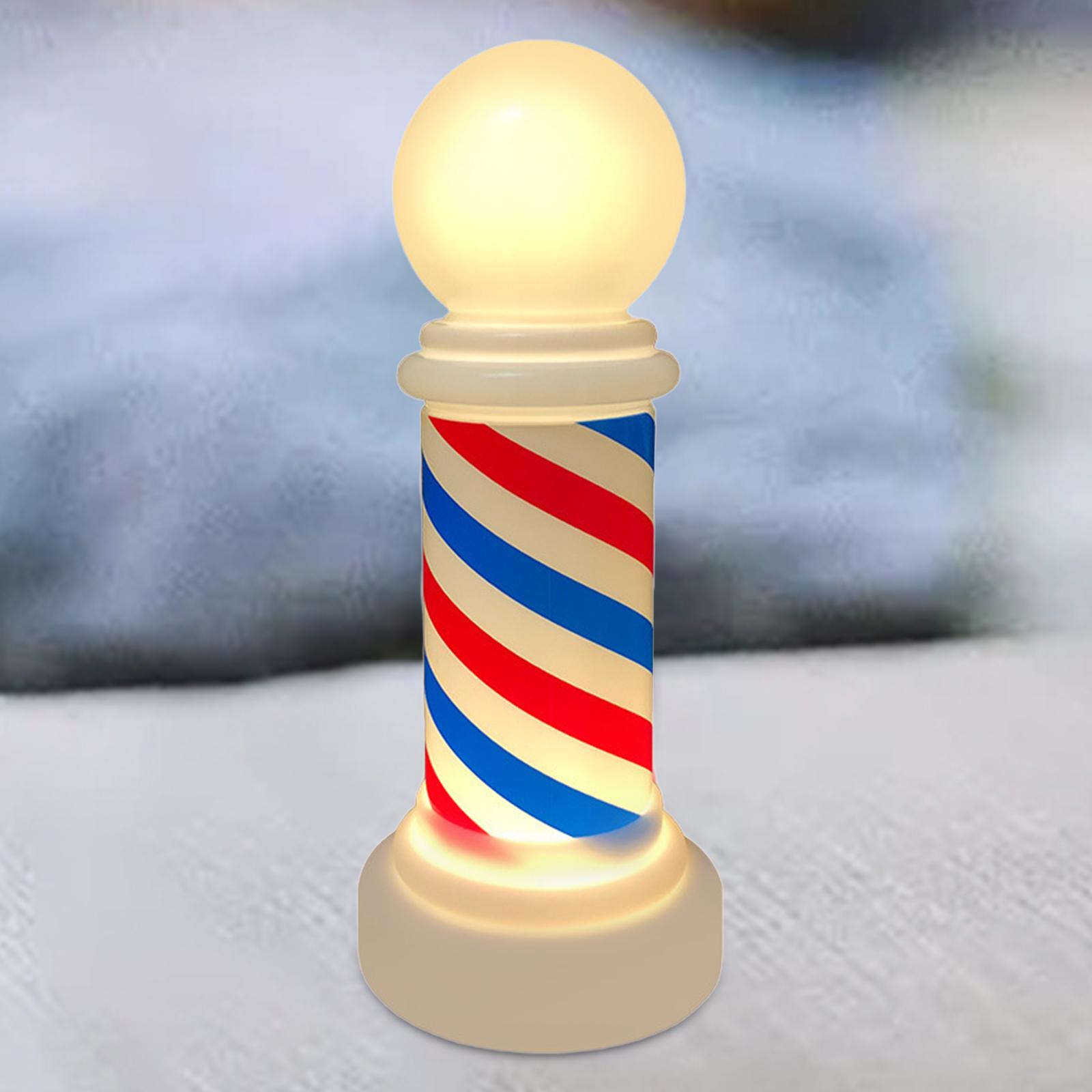 Barber Sign Rotating LED Lamp  - огляд і ціна Decor Lighting Solution