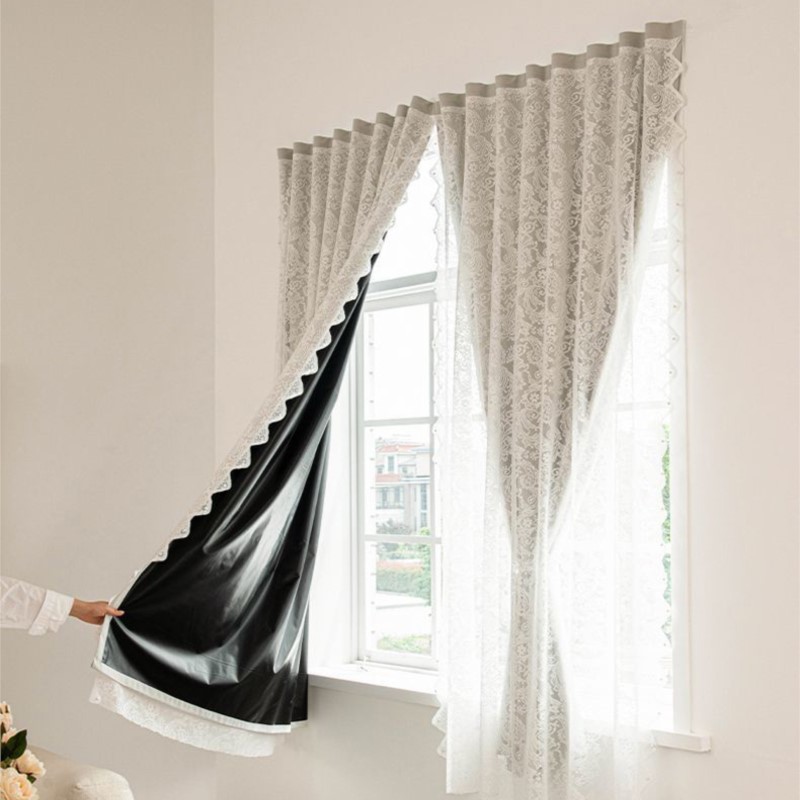 Lace Style Full Blackout Curta - огляд і ціна Lighting Decor Rentals