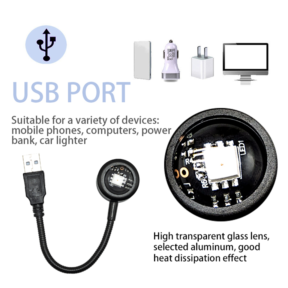 USB LED Sunset Lamp Projector  - огляд і ціна Decor Lighting Hours
