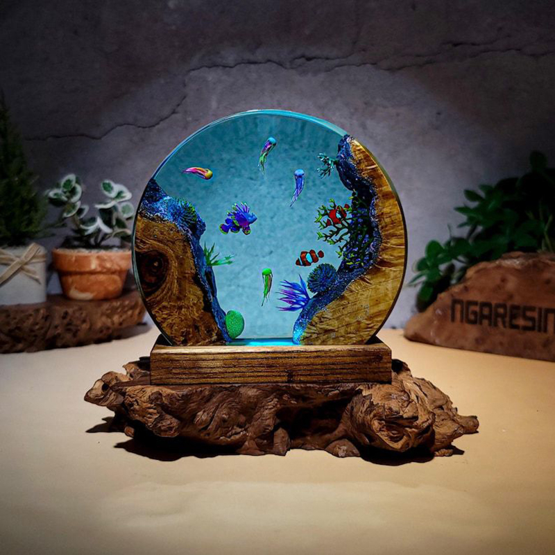 Ocean Aquarium Organism Resin  - огляд і ціна Lighting Decor Wedding