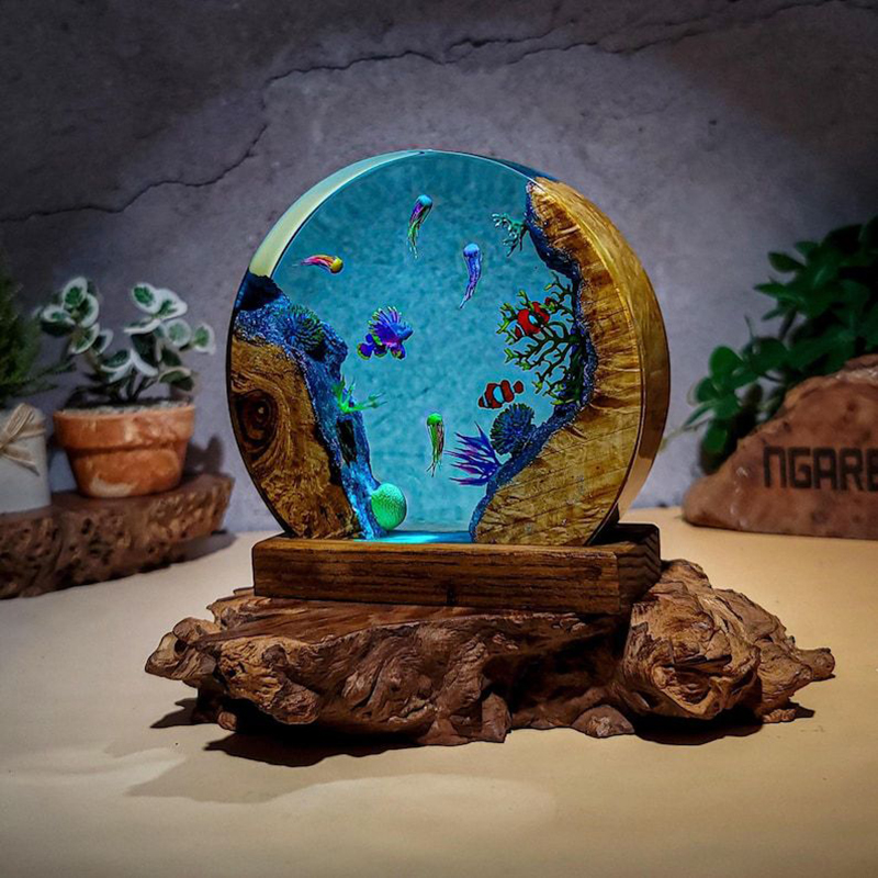 Ocean Aquarium Organism Resin  - огляд і ціна Lighting Decor Wedding