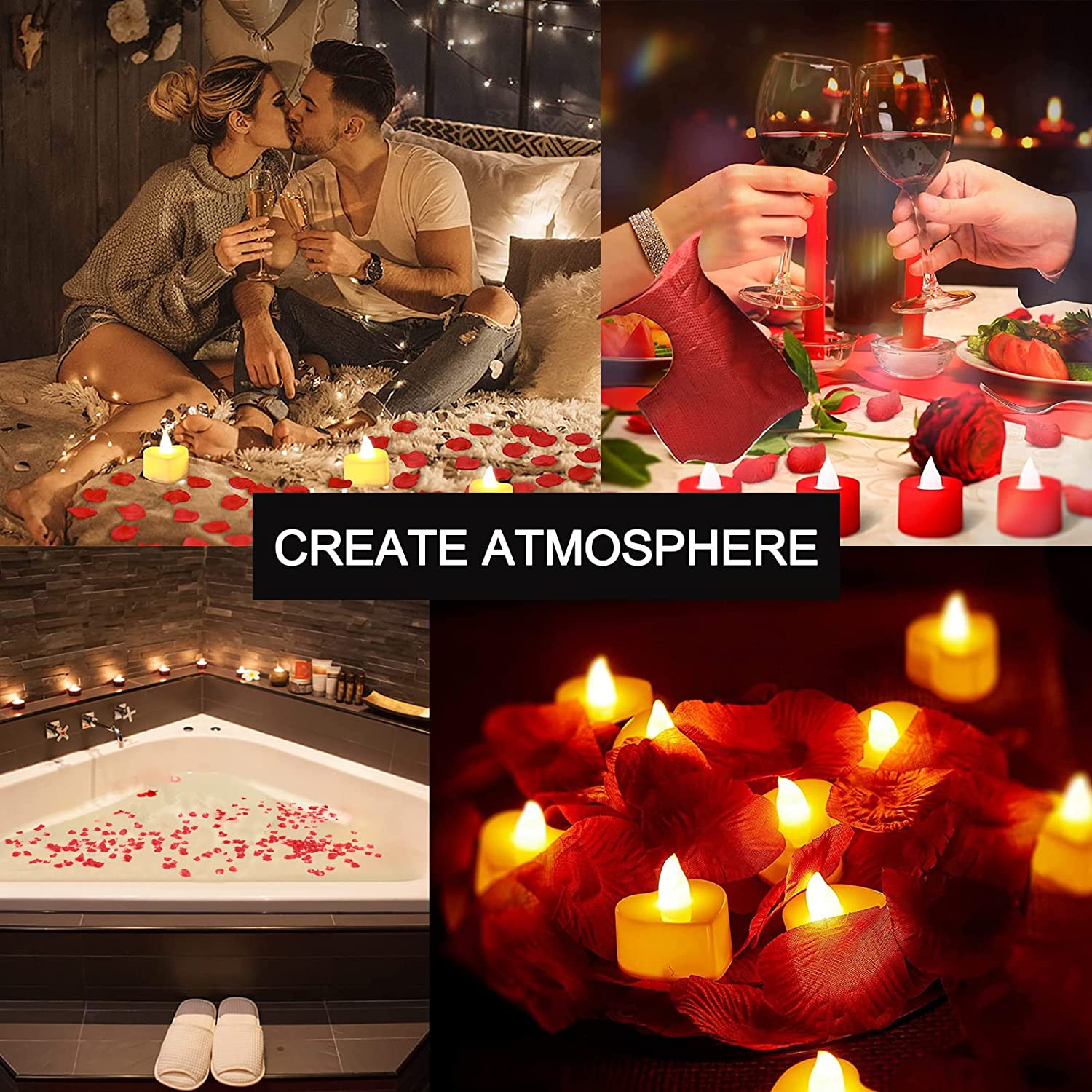 12/24Pcs Flameless LED Tea Lig - огляд і ціна Decor Lighting Hours