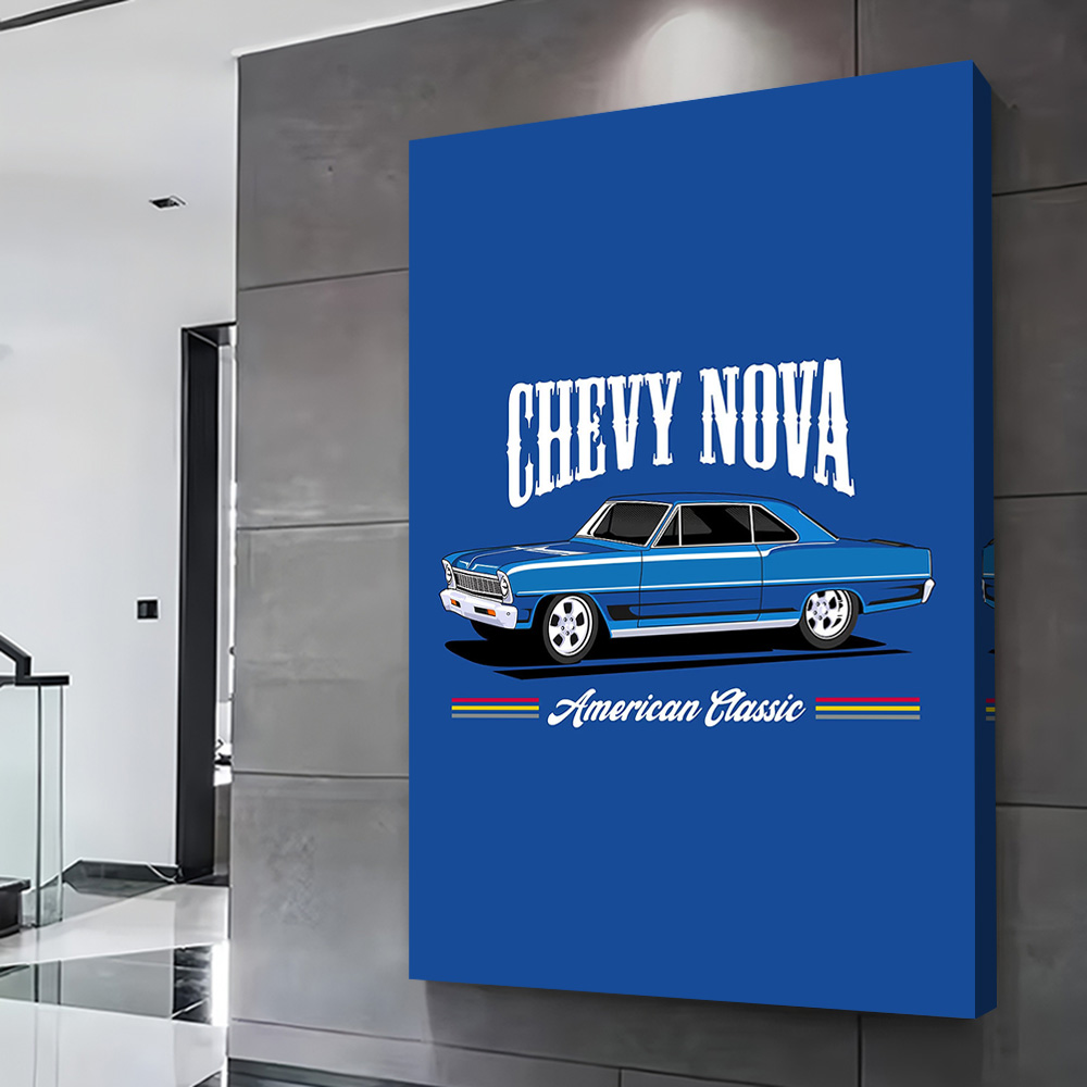Chevy Nova Classic Cars Printi - огляд і ціна Nova Decor & Lighting Juletrelys