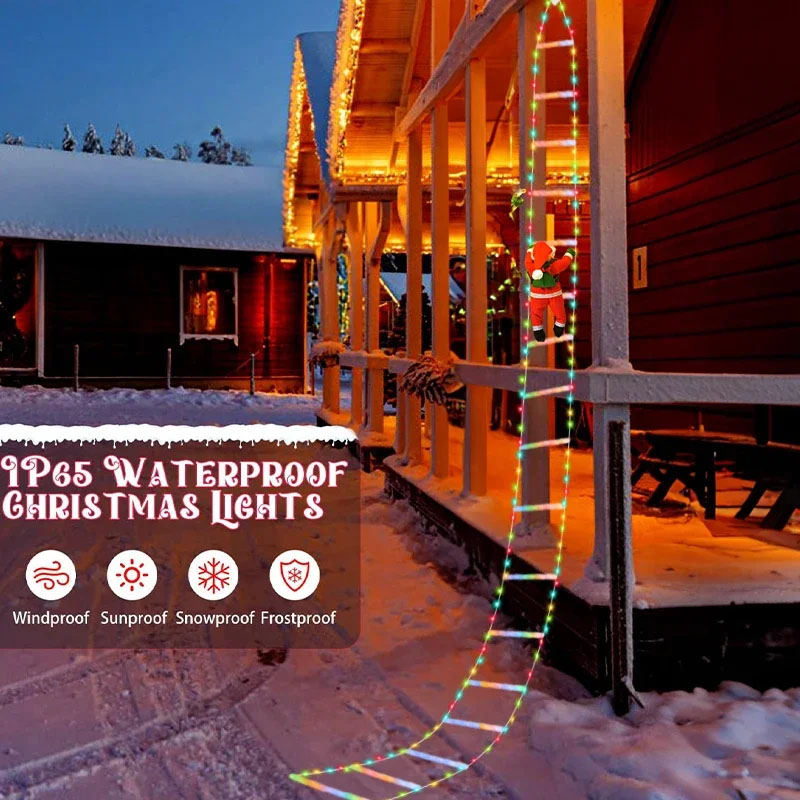 LED Christmas Lights Christmas - огляд і ціна Garden Lighting Decor
