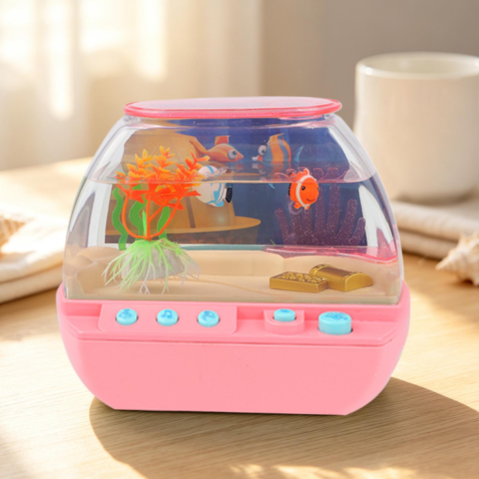 Toy Fish Tank Home Decoration  - огляд і ціна Lighting Decoration For Home