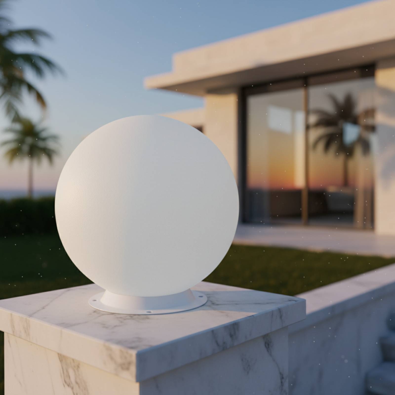 Solar Post Cap Light Dusk to D - огляд і ціна Garden Lighting Decor