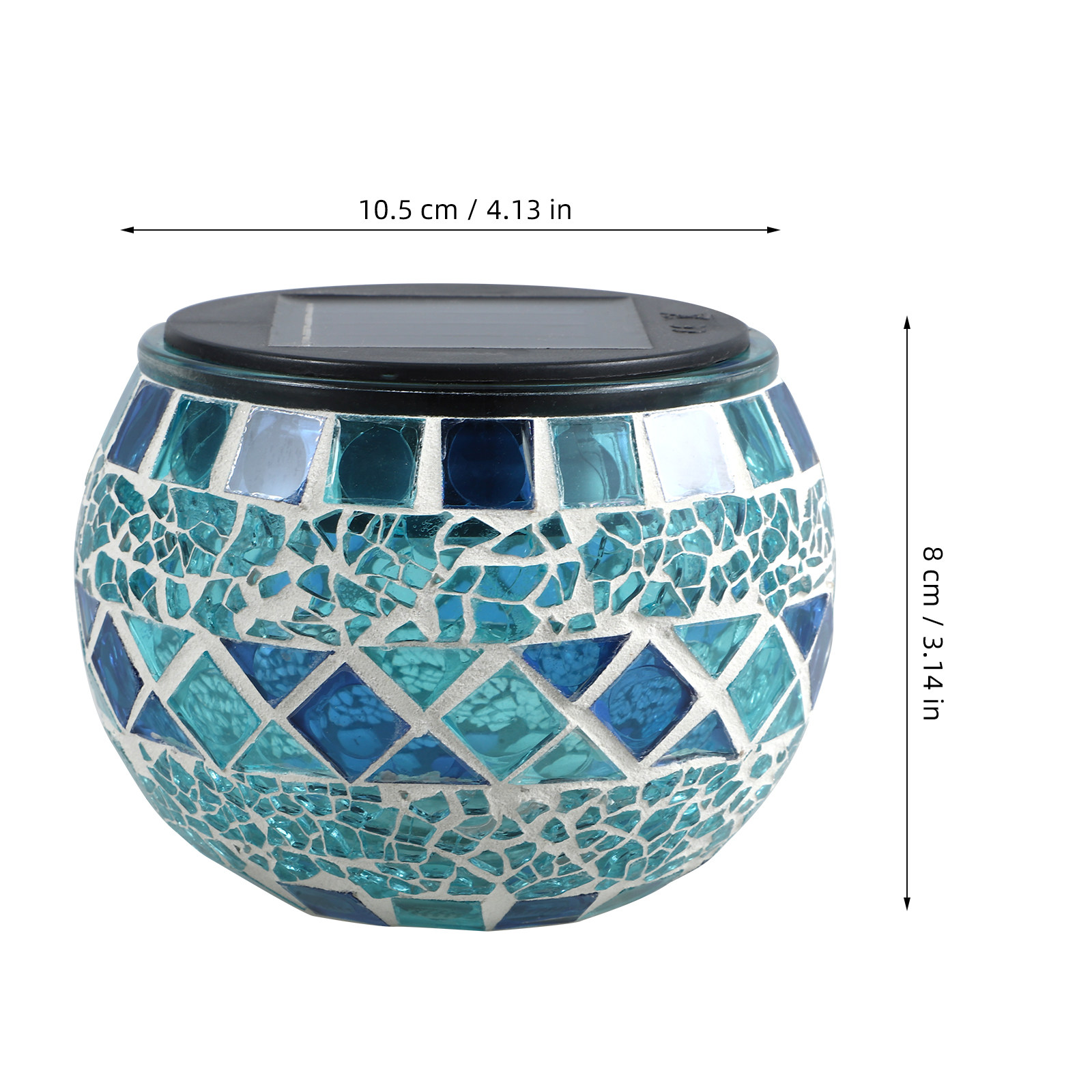 Mosaic Light Solar Glass Decor - огляд і ціна Decor Lighting Solution