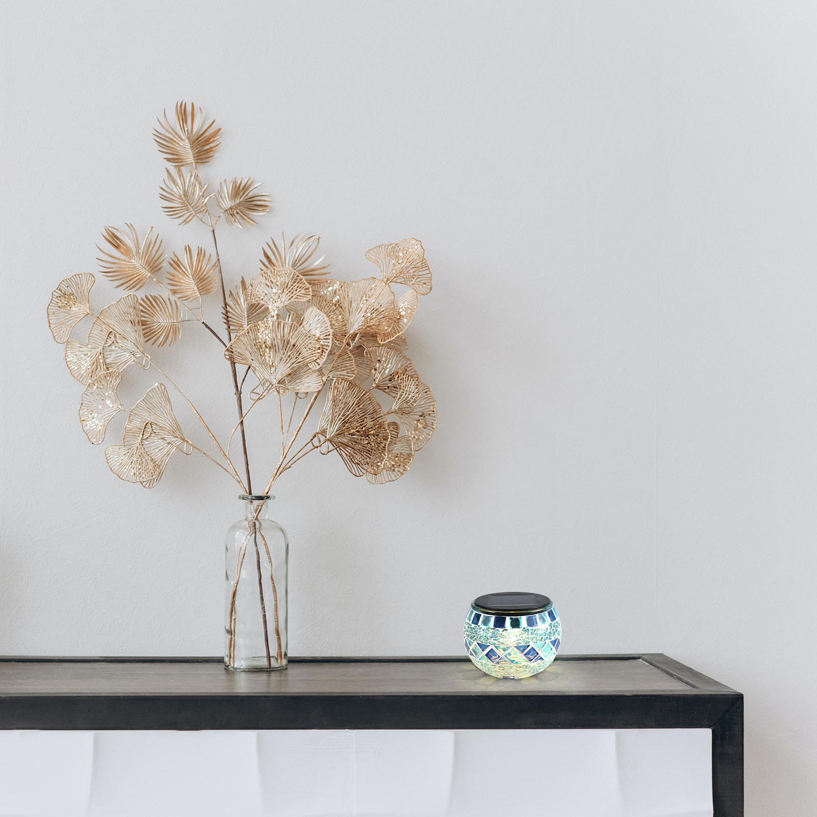 Mosaic Light Solar Glass Decor - огляд і ціна Decor Lighting Solution