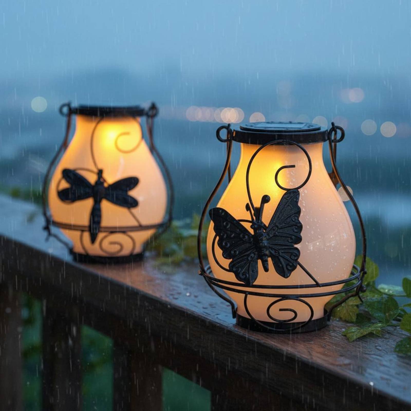 Solar Butterfly Lantern Waterp - огляд і ціна Garden Lighting Decor