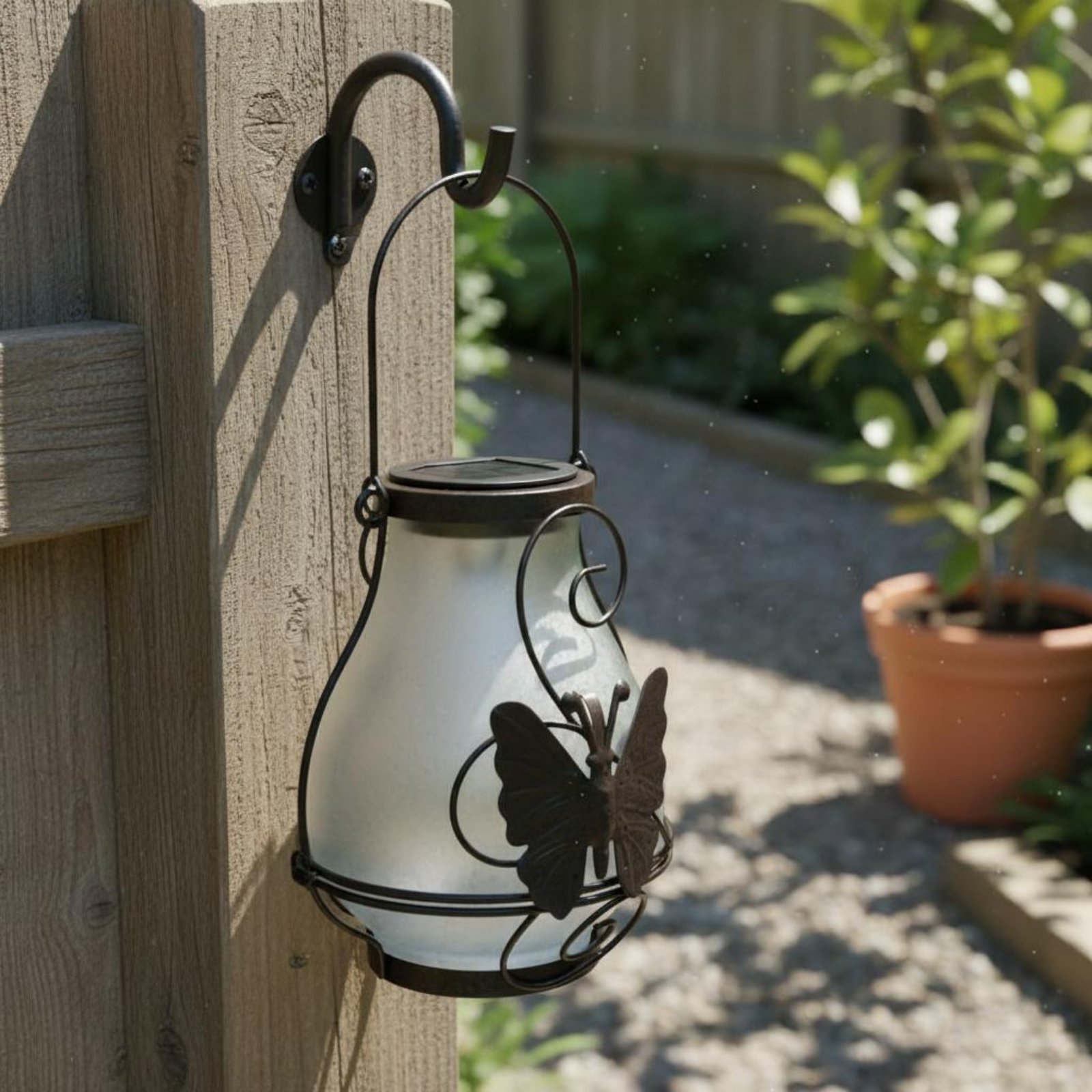 Solar Butterfly Lantern Waterp - огляд і ціна Garden Lighting Decor