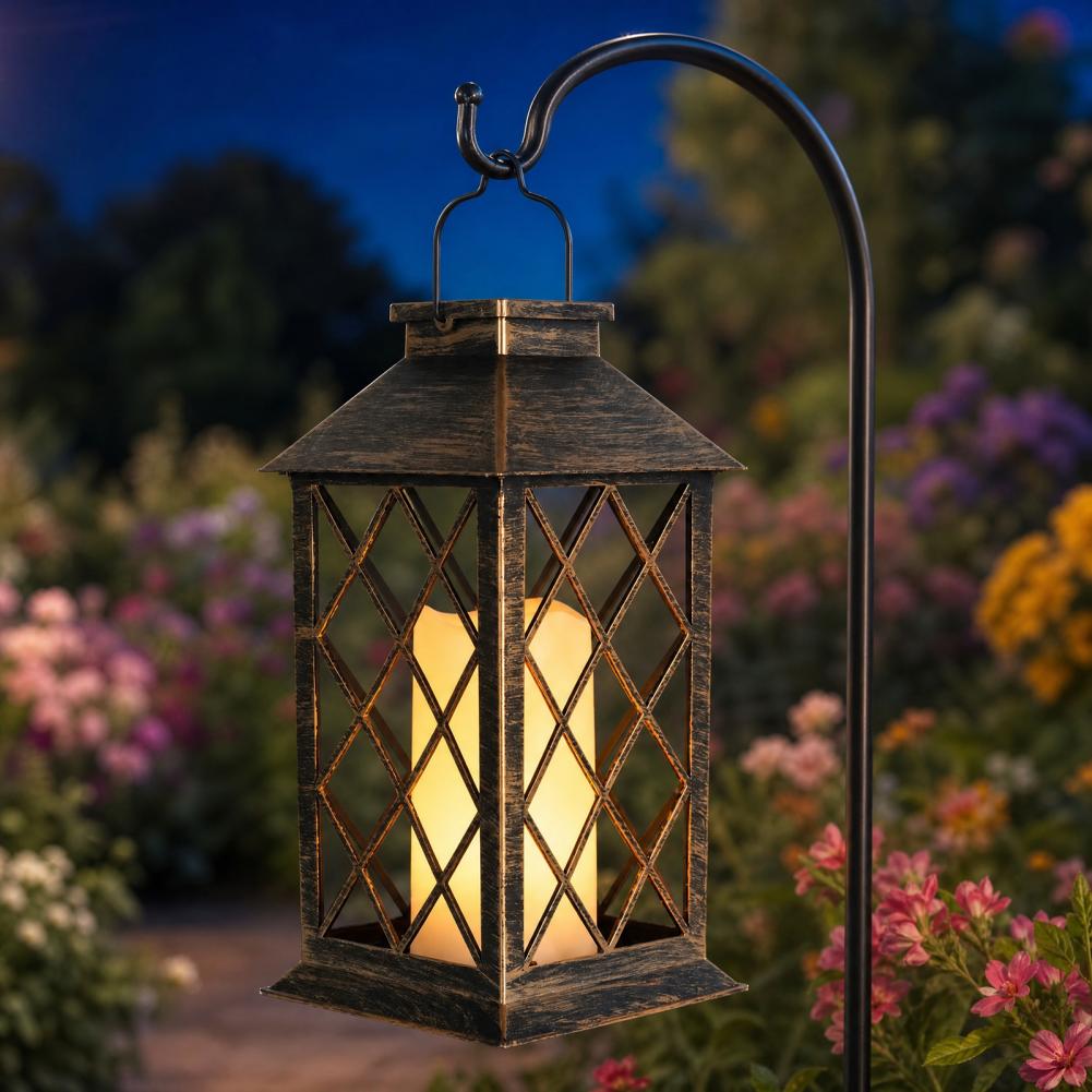 Retro Solar Lantern, Outdoor S - огляд і ціна Garden Lighting Decor