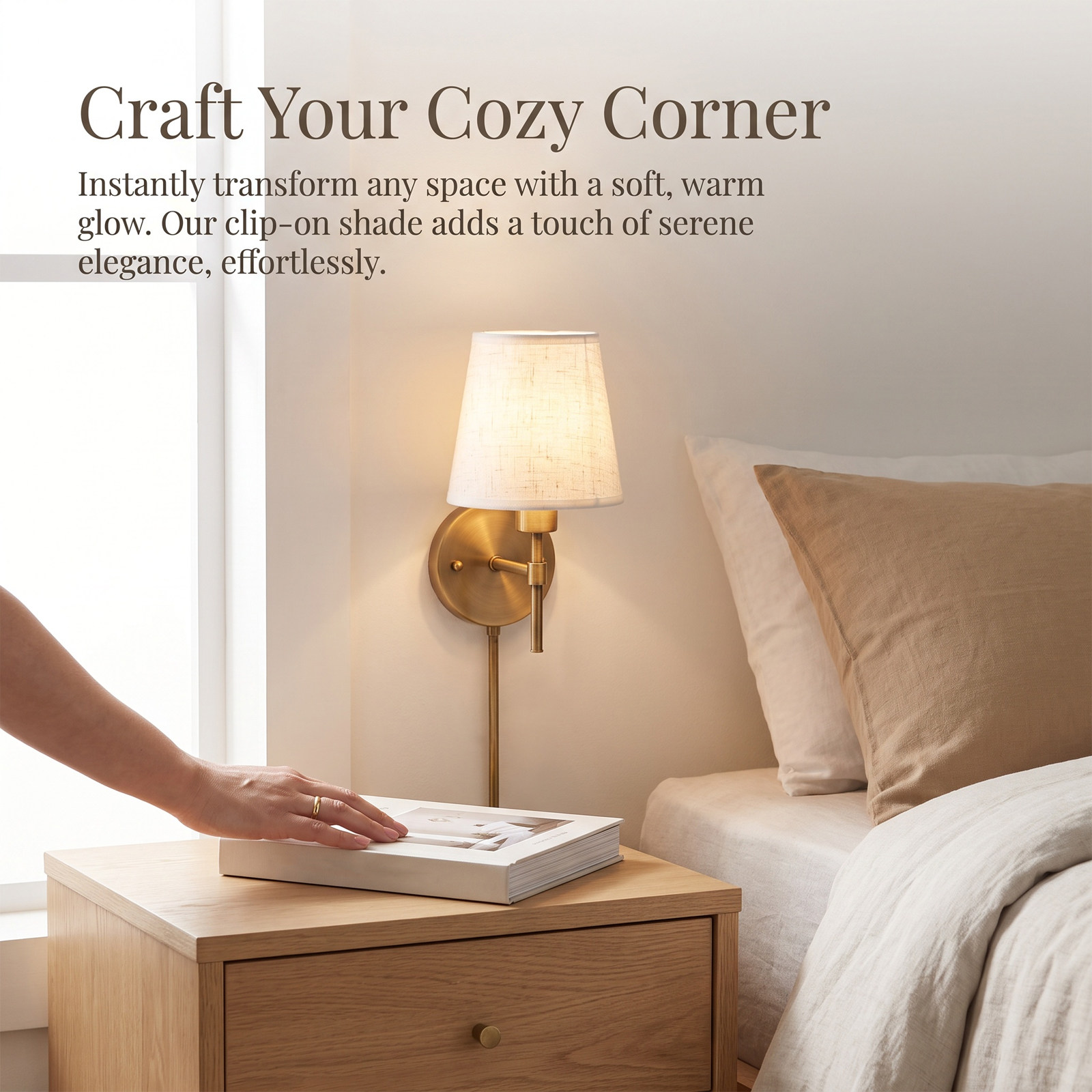 Fabric Lampshade Soft Light Di - огляд і ціна Decor Lighting Solution