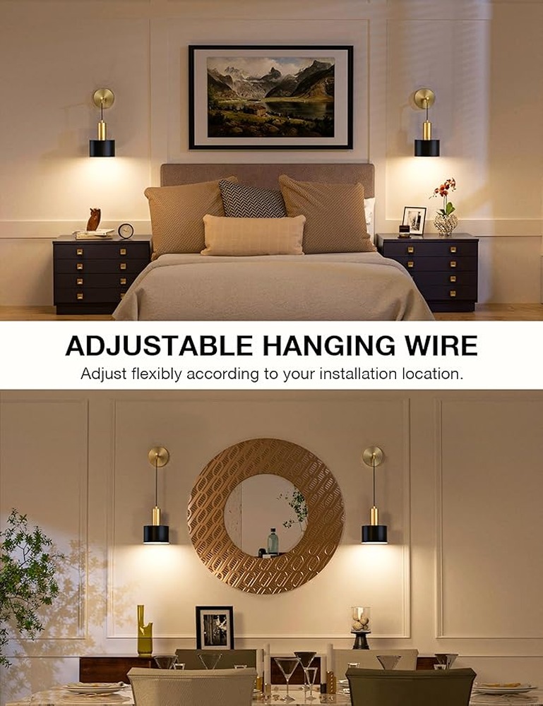 Gold Sconces Wall Decor Set Of - огляд і ціна Decor Lighting Solution