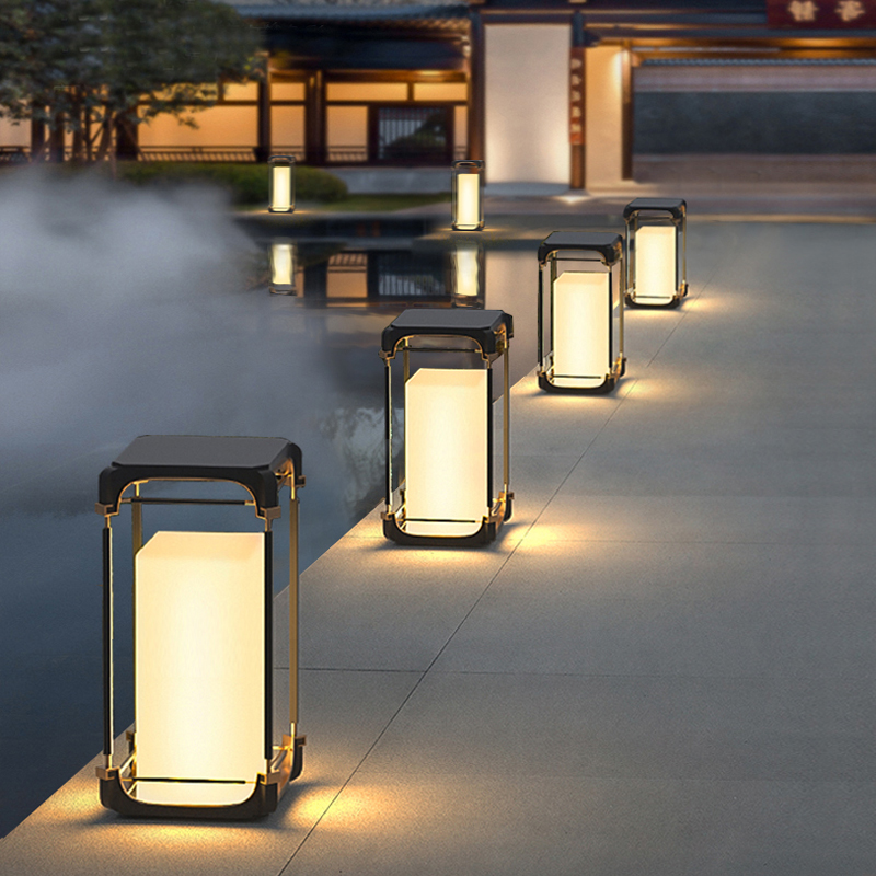 Luminous Floor Lamp Courtyard  - огляд і ціна Garden Lighting Decor