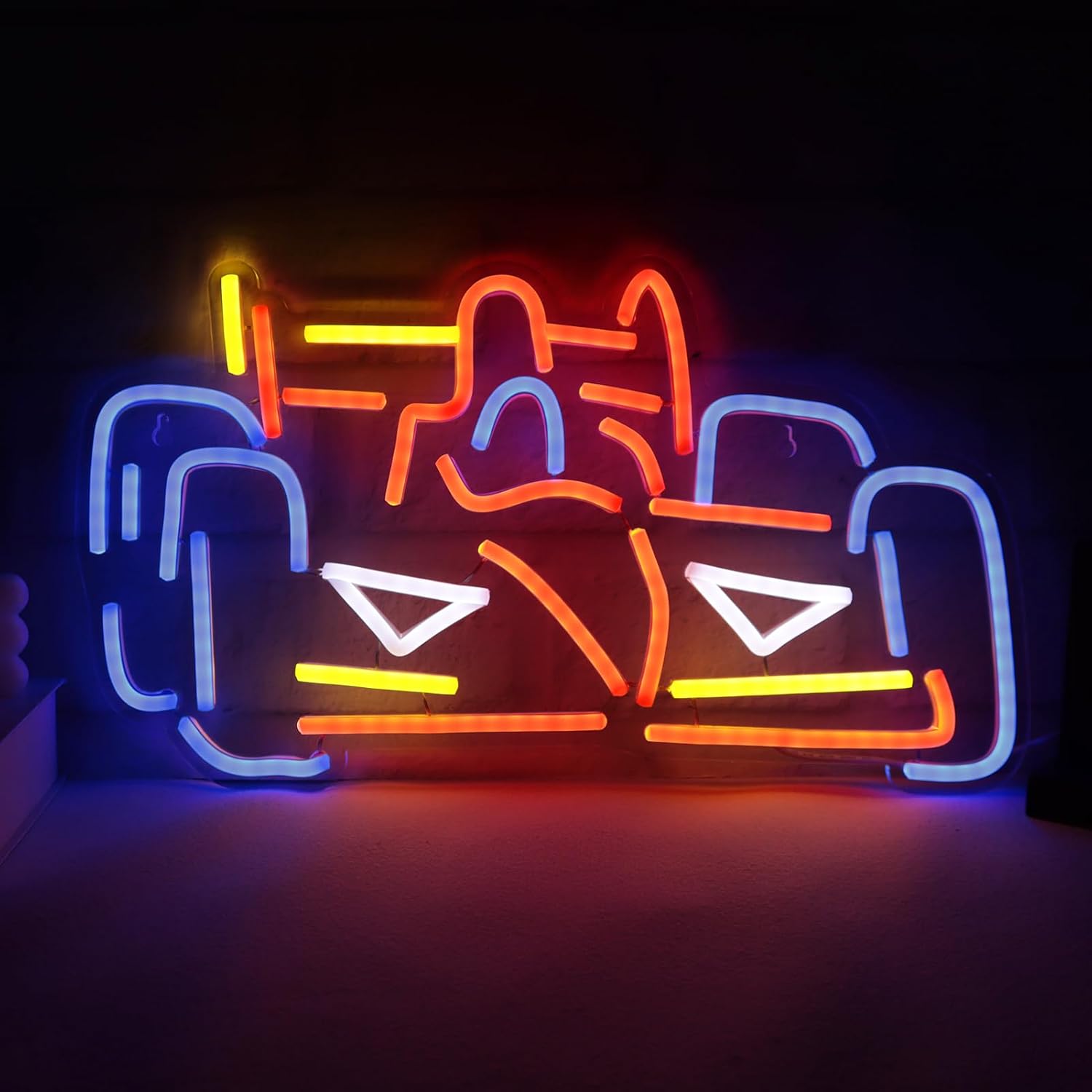 Formula Cars Neon Signs Go Kar - огляд і ціна Decor Kart Lighting