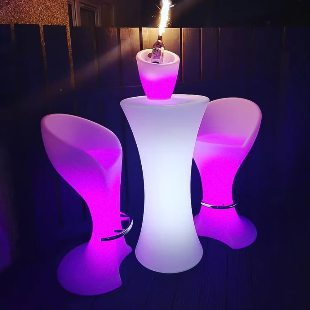 Wholesale LED High Bar Tables  - огляд і ціна Lighting Decor Rentals
