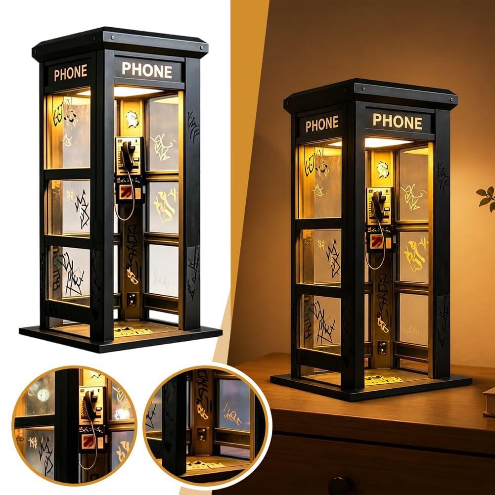 Vintage London Telephone Booth - огляд і ціна Lighting Decoration For Home