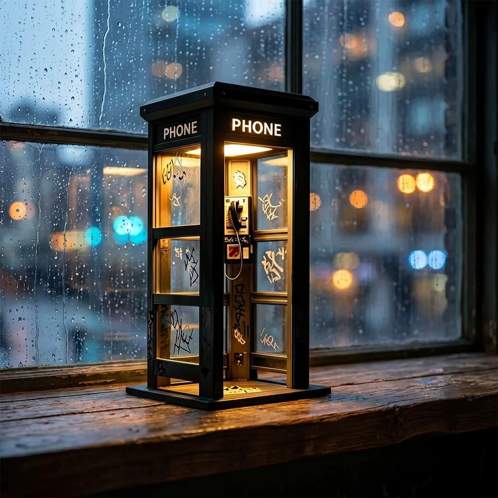Vintage London Telephone Booth - огляд і ціна Lighting Decoration For Home