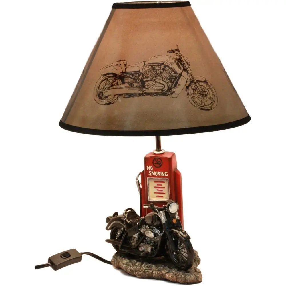 Vintage Retro Black Motorcycle - огляд і ціна Lighting Decoration For Home