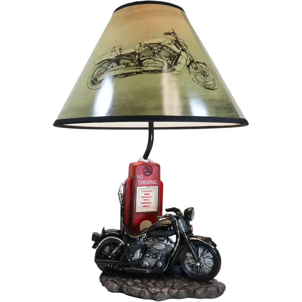 Vintage Retro Black Motorcycle - огляд і ціна Lighting Decoration For Home