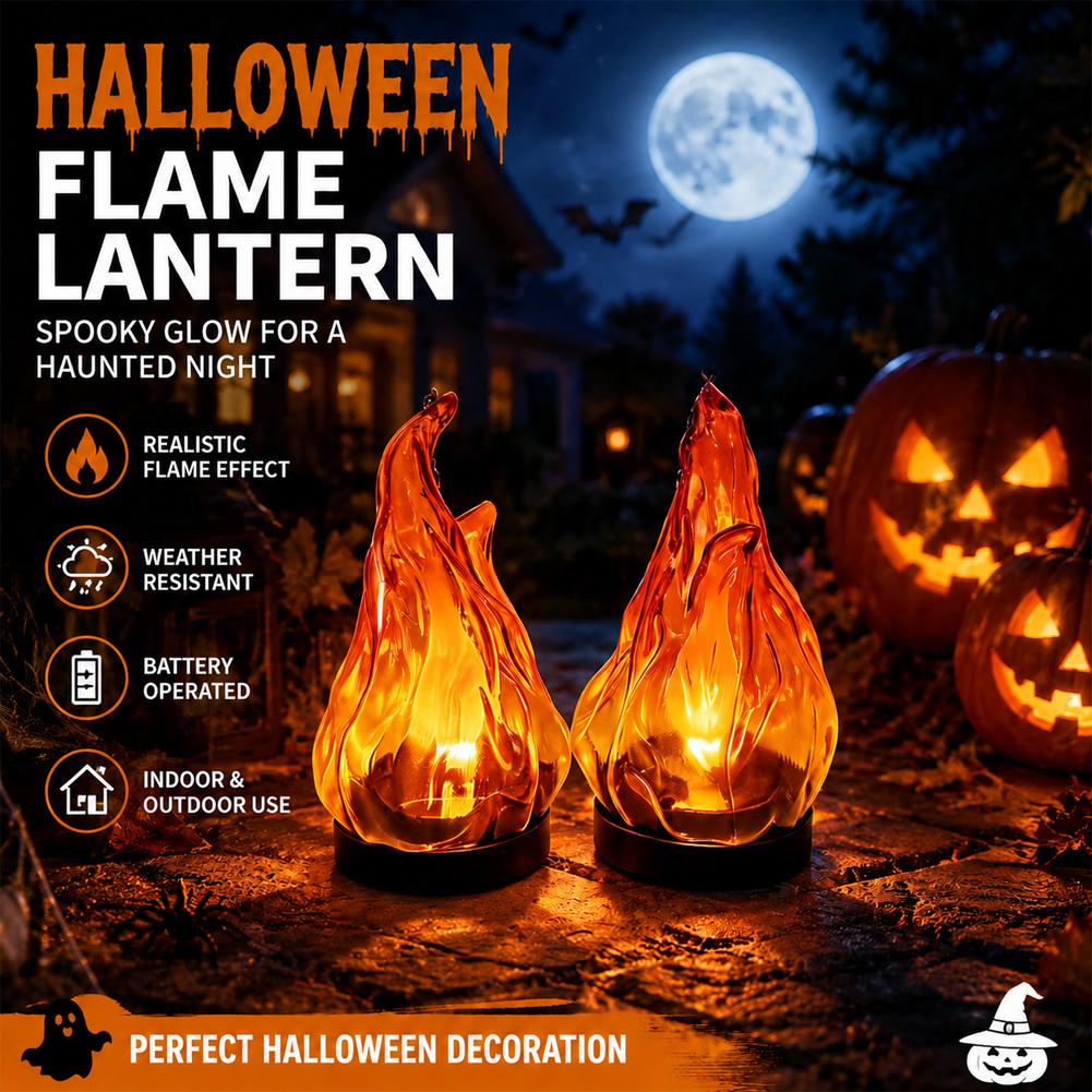 Solar Flame Hanging Lantern Li - огляд і ціна Garden Lighting Decor