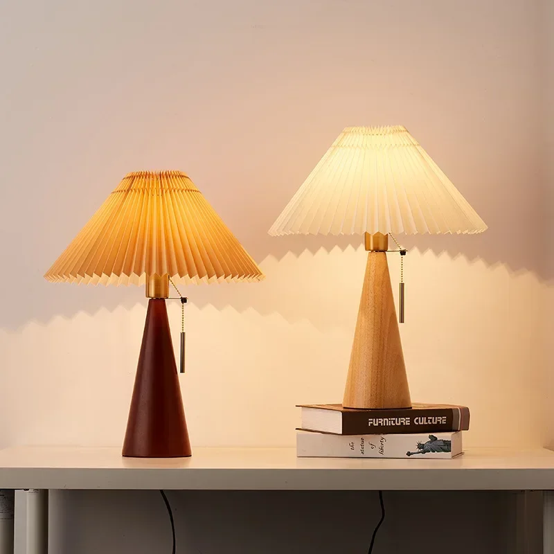 Retro Pleated Table Lamp Nordi - огляд і ціна Lighting Decoration For Home