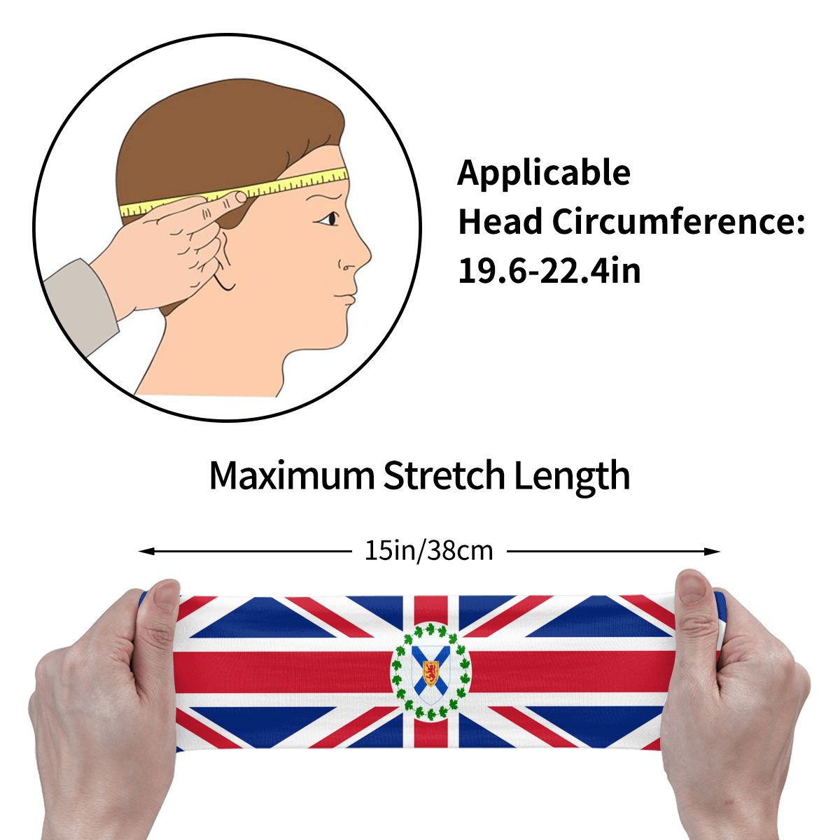 Headband Sports Yoga Fitness S - огляд і ціна Nova Decor & Lighting Juletrelys