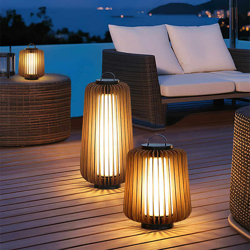Luminous floor lamp courtyard  - огляд і ціна Garden Lighting Decor