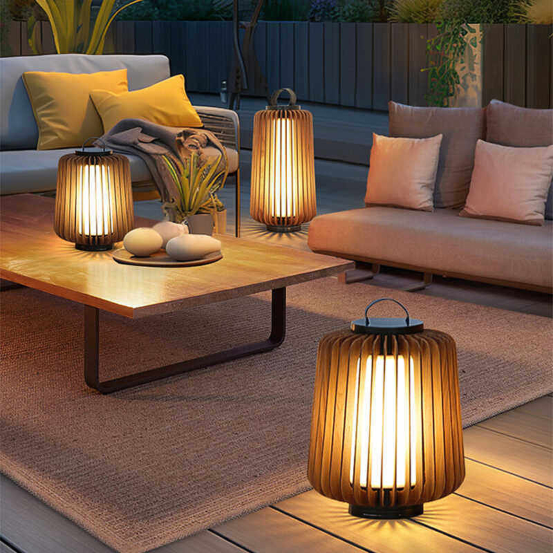 Luminous floor lamp courtyard  - огляд і ціна Garden Lighting Decor